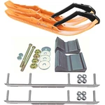 C&a Pro Orange Tmx Snowmobile Skis W/ 6" Shaper Bars Complete Kit Polaris. Fixed Price $580.81.