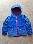 Columbia Titanium Girls' Ski Jacket Size Xs 6-6x Blue And Fuchsia Pink. Fixed Price $28.09.