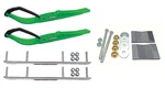 C&a Pro Green Razor Snowmobile Skis W/ 4.5" Shaper Bars Complete Kit Yamaha Old. Fixed Price $447.79.