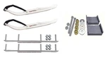 C&a Pro White Mtx Snowmobile Skis W/ 7.5" Shaper Bars Complete Kit Ski-doo. Fixed Price $558.53.