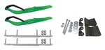 C&a Pro Green Razor Snowmobile Skis W/ 9" Shaper Bars Complete Kit Ski-doo 2016. Fixed Price $484.97.
