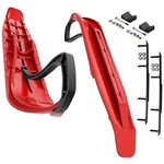 Slydog Attack 7" Indy Red Skis W/4" Round Bar Complete Kit Ski-doo. Fixed Price $463.17.