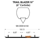 Woodys Trail Blazer Iv Flat-top Carbide Runners - Tsd4-6150. Fixed Price $136.23.