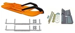 C&a Pro Orange Xcs Snowmobile Skis W/ 7.5" Shaper Bars Complete Kit 2012+. Fixed Price $519.65.