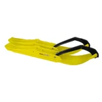 Pair Of Yellow C&a Pro Xcs 6-3/4" Snowmobile Skis W/black Loops. Fixed Price $391.65.