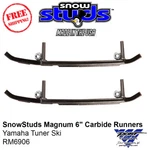 Snowstuds Magnum 6" Carbide Runners Yamaha Tuner Ski - Rm6906. Fixed Price $80.70.
