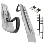 Slydog Powder Hound 7" Gray Skis W/4" Round Bar Complete Kit Polaris Pro-ride. Fixed Price $407.41.