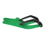 Pair Of Green C&a Pro Mini Snowmobile Skis W/black Loops. Fixed Price $191.22.