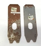 Nos Oem Arctic Cat Pair Of Rear Ski Reinforcement Plates 0603-434 Artic. Fixed Price $37.55.
