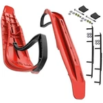 Slydog Attack 7" Lava Red Skis W/4" Round Bar Complete Kit Yamaha T.s.s Pogo. Fixed Price $457.22.