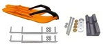 C&a Pro Orange Xcs Snowmobile Skis W/ 7.5" Shaper Bars Complete Kit Yamaha. Fixed Price $519.65.