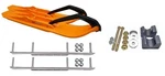 C&a Pro Orange Xcs Snowmobile Skis W/ 7.5" Shaper Bars Complete Kit Arctic Cat. Fixed Price $519.65.