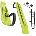 Slydog Powder Hound 7" Manta Green Skis W/4" Round Bar Complete Kit Ski-doo. Fixed Price $405.29.