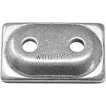 Woodys 5/16" Angled Double Digger Aluminum Backing Plates 48 Pack (ada2-3775-b). Fixed Price $107.84.