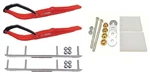 C&a Pro Red Razor Snowmobile Skis W/ 4.5" Shaper Bars Complete Kit Yamaha 2011. Fixed Price $463.77.