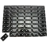 Woodys Black Grand Digger Two-hole Double Support Plates - Adg-3810-48. Fixed Price $148.93.