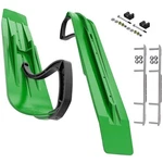 Slydog Powder Hound 7" Green Skis W/9" Shaper Bar Complete Kit Arctic Cat 2009. Fixed Price $390.94.