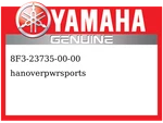 Yamaha Oem Part 8f3-23735-00-00 Plate, Wear 1. Fixed Price $22.99.