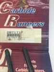 Oem Polaris 2871717 Snowmobile Carbide Skag Ski Runners 4" Slp Flat Top 5 Studs. Fixed Price $89.95.