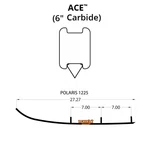 Woodys Ace Runners With 6in. Carbide For 2001 - 2002 Polaris 600 Rmk Snowmobile. Fixed Price $156.35.