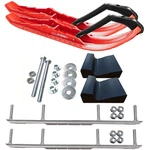 C&a Pro Red Tmx Snowmobile Skis W/ 7.5" Shaper Bars Complete Kit 2021+ Ski-doo. Fixed Price $506.36.
