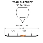 Woodys Trail Blazer Iv Flat-top Carbide Runners - Tsd4-7150. Fixed Price $136.23.