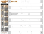 Woodys 2.86" Pitch Single Ply Template - Studs & Stud Kits. Fixed Price $42.65.