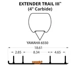 Woody's Extender Iii 4.0" Carbide Runners Yamaha Mountain Max 700 (2002-2003). Fixed Price $129.07.