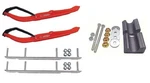 C&a Pro Red Mtx Snowmobile Skis W/ 9" Shaper Bars Complete Kit Yamaha Phazer/fx. Fixed Price $544.33.
