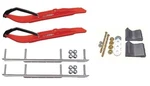 C&a Pro Red Xt Snowmobile Skis W/ 7.5" Shaper Bars Complete Kit Polaris. Fixed Price $546.42.