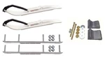 C&a Pro White Xt Snowmobile Skis W/ 6" Shaper Bars Complete Kit Polaris. Fixed Price $606.83.