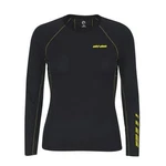 Ski-doo Ultralight Base Layer Black Sunburst Yellow Trim Ladies L 4540260996 Tb. Fixed Price $30.00.