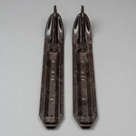 Steffes 10-08 Snowmobile Skis Pair Arctic Cat Metal Replacement Vintage Nos. Fixed Price $224.99.