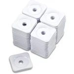Woodys Support Plates - White Square 48/pack Asg-3815-48. Fixed Price $114.26.