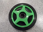6.38" X3/4" Green Idler Wheel Fits 2002 Arctic Cat Panther 570 R. Fixed Price $37.69.