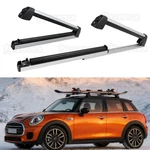 Snowboard Ski Top Roof Rack Carrier Cross Bar W/ Lock For Mini Cooper Hatchback. Fixed Price $109.05.