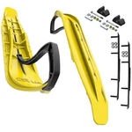Slydog Attack 7" Sunburst Yellow Skis W/10" Round Bar Complete Kit Yamaha. Fixed Price $500.57.