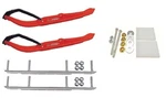 C&a Pro Red Mtx Snowmobile Skis W/ 9" Shaper Bars Complete Kit Yamaha 2011 And. Fixed Price $544.33.