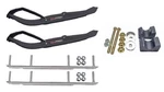 C&a Pro Black Mtx Snowmobile Skis W/ 9" Shaper Bars Complete Kit Arctic Cat. Fixed Price $507.69.