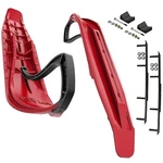 Slydog Attack 7" Red Skis W/8" Round Bar Complete Kit Polaris Pro-ride Chassis. Fixed Price $480.17.