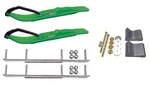 C&a Pro Green Xt Snowmobile Skis W/ 7.5" Shaper Bars Complete Kit Polaris. Fixed Price $541.70.
