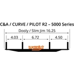 Woodys 8" Dooly Carbide Runner Woody's 5000 Series Dc8-5000. Fixed Price $190.33.