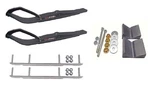 C&a Pro Black Razor Snowmobile Skis W/ 9" Shaper Bars Complete Kit Polaris. Fixed Price $472.26.
