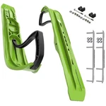 Slydog Command 6" Lime Green Skis W/9" Shaper Bar Complete Kit Arctic Cat 2009. Fixed Price $443.87.
