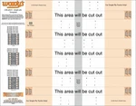 Woodys Studding Template 2.86 Single Ply Tracks 286s-temp-3. Fixed Price $43.68.