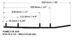 Spi Slasher Six60 Runners For 1995-1997 Yamaha Vx800 Vmax-4 800 Snowmobile. Fixed Price $84.41.