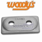 Woodys Adg-3775-6 Grand Master Two-hole Double Digger Support Plates Ow. Fixed Price $34.78.