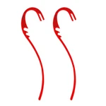 Indy Red Slydog Trail Ski Loops (pair). Fixed Price $22.50.
