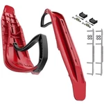 Slydog Attack 7" Red Skis W/4.5" Shaper Bar Complete Kit Ski-doo S-chassis Dsa. Fixed Price $492.69.