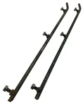 Yamaha Snowmobile Ski Wear Bar Set 22.50" 3 Stud Fits 86-87 Inviter 1981 Srx All. Fixed Price $16.50.